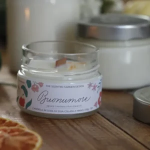Buonumore - Candela agli agrumi 90 gr Scented Garden