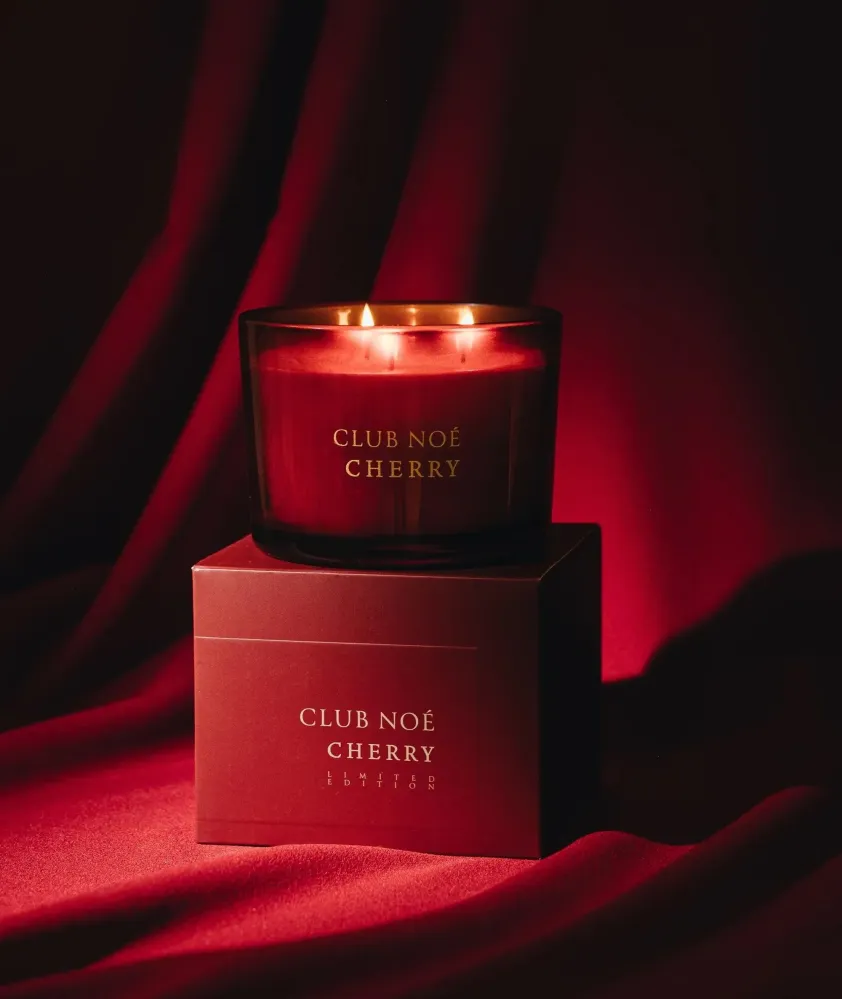 Candela profumata grande Cherry