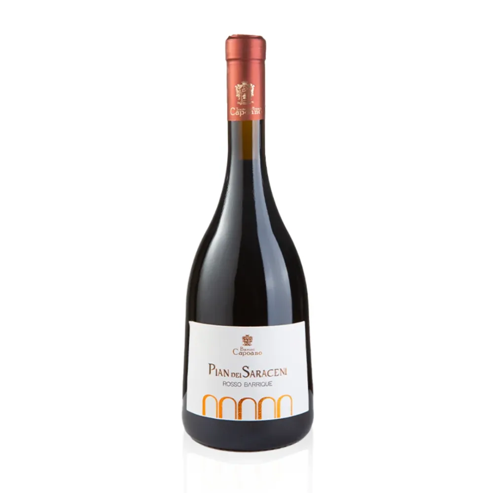 Pian dei saraceni rosso Calabria 2018 - Baroni Capoano con Tetto Tegole Bituminose