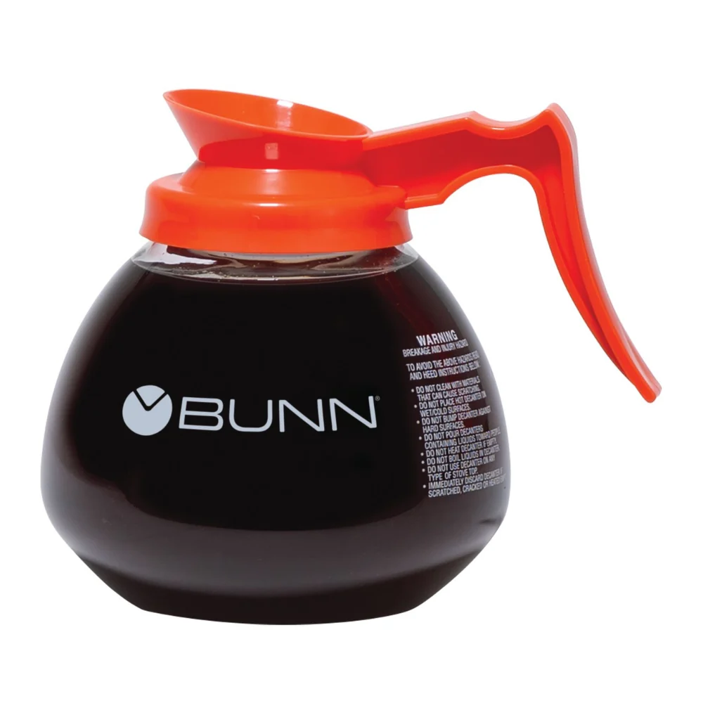 Bunn - Caraffa decanter vetro arancione 1,89 lt