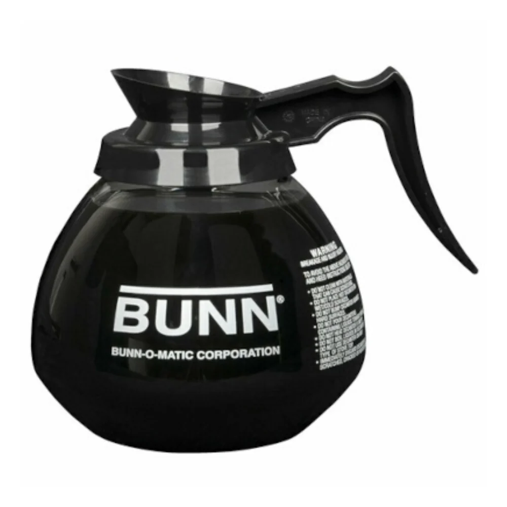 Bunn - Caraffa decanter vetro nera 1,89 lt