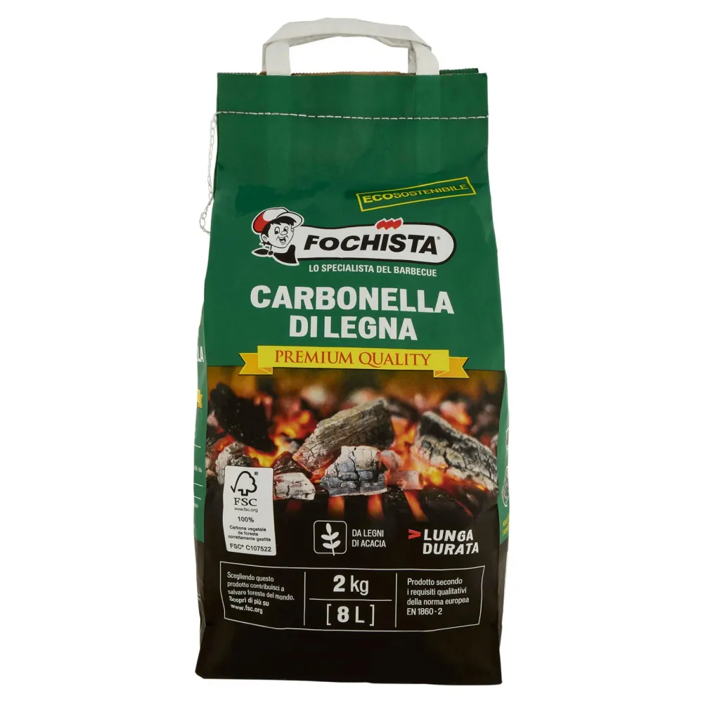 Fochista Carbonella di Legna Premium Quality 2 kg