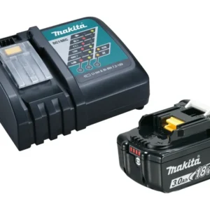 Mini Generatore Eolico da Giardino 191A24-4 - KIT ENERGY MAKITA BATTERIA BL1830B + CARICATORE DC18RC