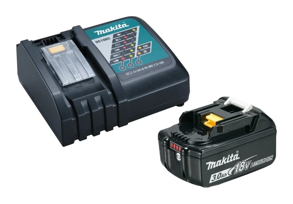 Mini Generatore Eolico da Giardino 191A24-4 - KIT ENERGY MAKITA BATTERIA BL1830B + CARICATORE DC18RC