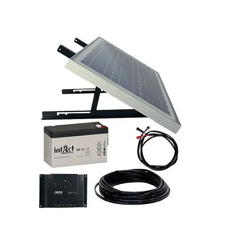 Sistema di Illuminazione Solare Kit di generazione di energia Phaesun Solar Rise Nine 1.0 sistema solare 10 Wp incl. batte...