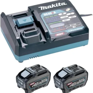 Turbina Eolica ad Asse Verticale Makita 1911V6-0 – Kit Energy XGT® 40 V (2×5,0 Ah BL4050F + caricatore DC40RA)