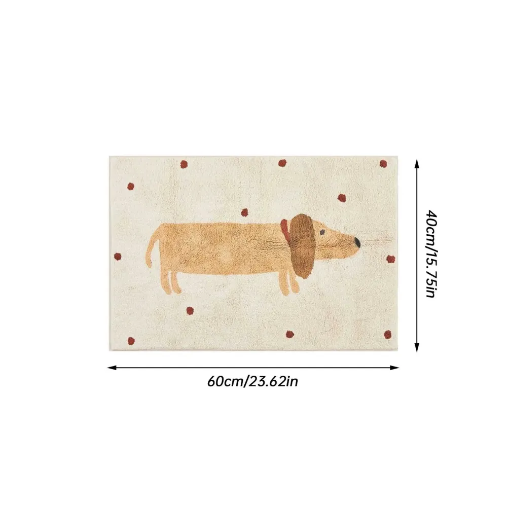 Little Haven™ - Morbido e confortevole - Tappeto con stampa bassotto