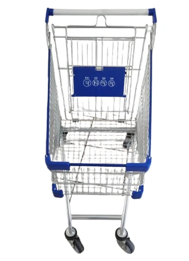 Carrello spesa filo di acciaio inossidabile con porta baby 180 litri (€129,50+iva)