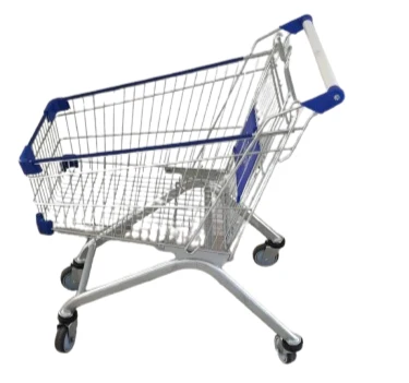 Carrello spesa filo di acciaio inossidabile con porta baby 180 litri (€129,50+iva)