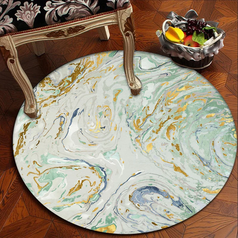 Blocco per Schizzi Tappeto insolito con motivo acquerello Tappeto modernista multicolore Tappeto antiscivolo lavabile poli...