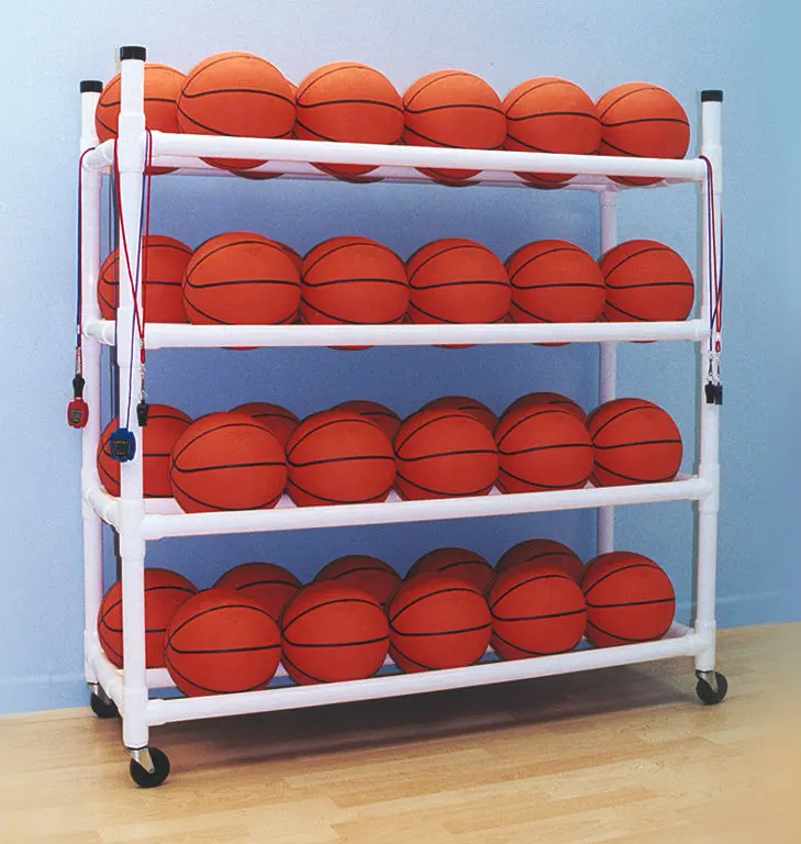 Power Dribble Ball Cart Legno di Recupero Trattato 10