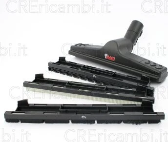Spazzola 300 mm (Baionetta) con Inserti per Lecoaspira 700, 715, 910, Mondial Vap 4500