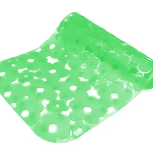 Tappeto Antiscivolo Per Vasca Mod. Margherita Cm 72 X 36- Verde- Dh- Pezzi 1