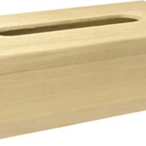 RAYHER - CUSTODIA LEGNO PER SALVIETTE COSMETICHE 23X11,5X7,5CM