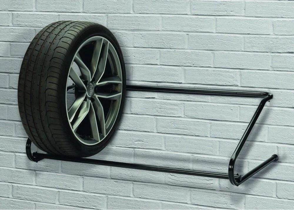 Kit porta gomme ruote pneumatici scaffale muro per garage