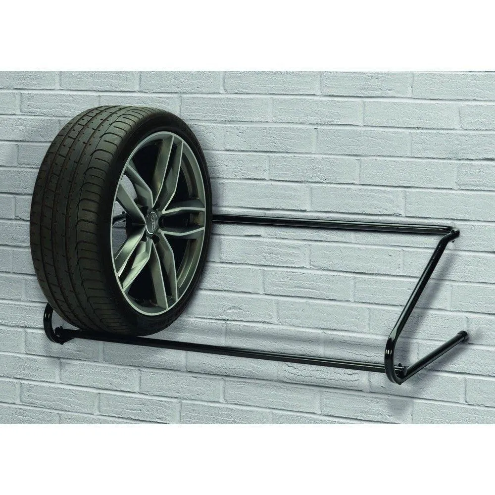 Kit porta gomme ruote pneumatici scaffale muro per garage
