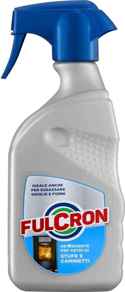 AREXONS FULCRON Detergente Vetri, Stufe e Caminetti Ideale per Fuliggine 500 ml