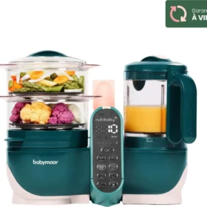 Cuocipappa Multifunzione Babymoov Nutribaby + Opal Green