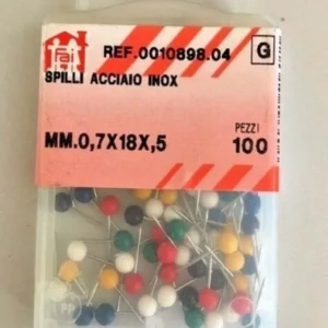 ORECA - SPILLI ACCIAIO INOX 0.7X15MM 100PZ