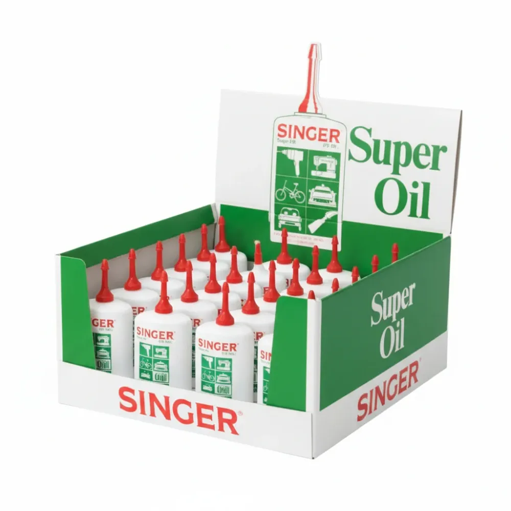 Olio Lubrificante Singer- - Ml.125 - 24 Pezzi Singer
