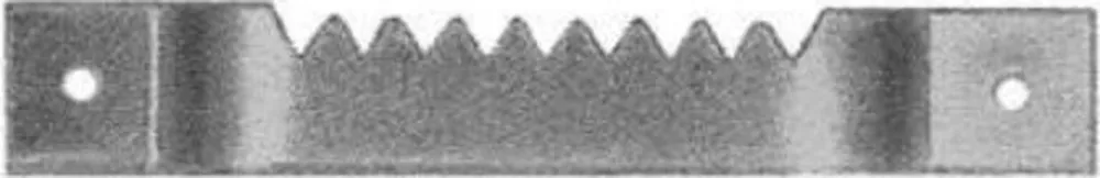 ORECA - ATTACCAGLIE DENTATE 9,5X59MM 4PZ