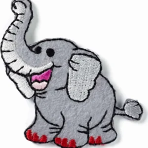 PRYM - ETICHETTA RICAMATA ELEFANTE