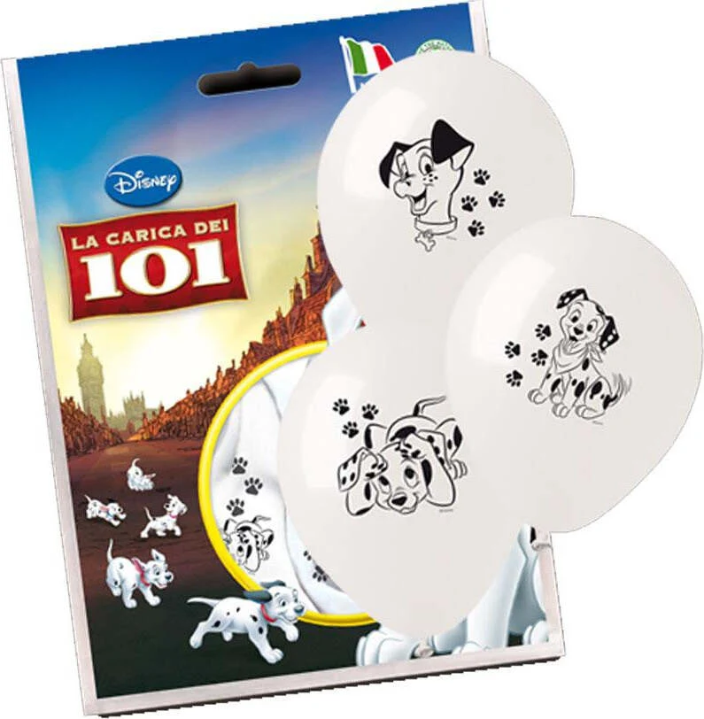 Palloncini disney caricadei101 bs. 10pz