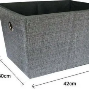 Box Scatola Salvaspazio Portatutto Contenitore Armadi Organizer 25x30x42cm 69726