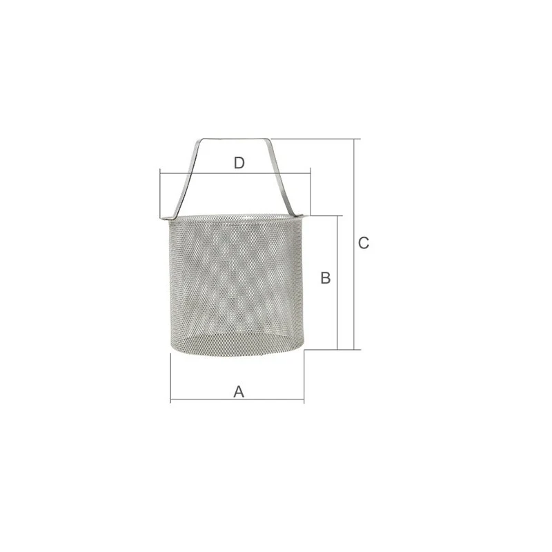 Cestello Acciaio Inox Ø Mm.162X240