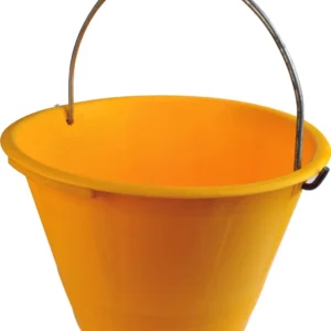 Cardarella Plastica Lt. 10 Ø Cm. 36 - Gialla 10.00 Pz