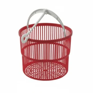 Cestino Magico Portamollette Vuoto Rosso- - Ø Cm.19X15,5H. - 8 Pezzi Tontarelli
