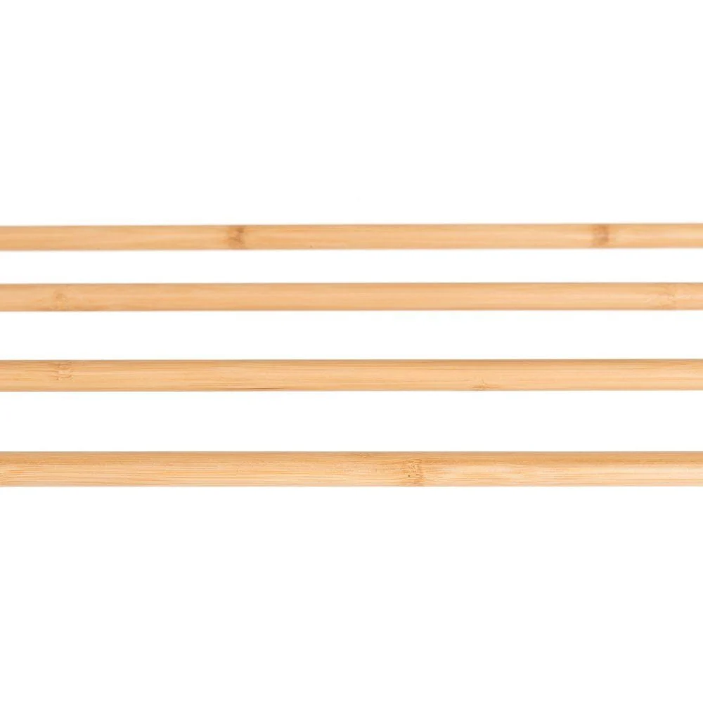 Stendino Appendiabiti Verticale Pieghevole Bambu Salvaspazio 66x106cm