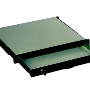 Digitus cassetto per armadi rack 19 con maniglia e chiusura, colore nero dimensioni mm. 482x45x492 - ARM168