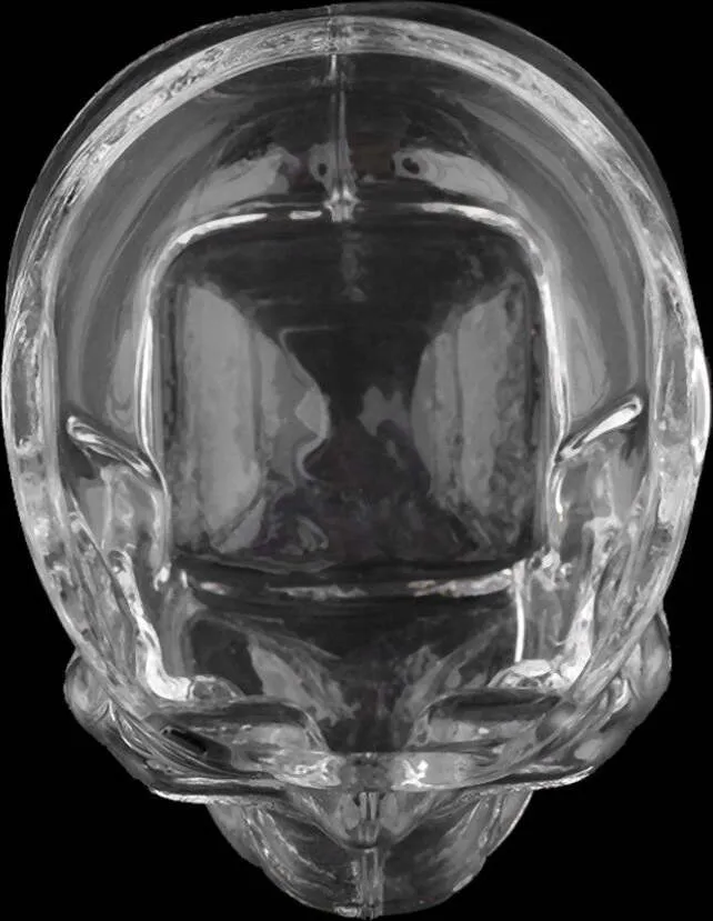 Mini Bicchiere Vetro Forma Di Teschio Per Shot Cichhetto Alcolici Barman