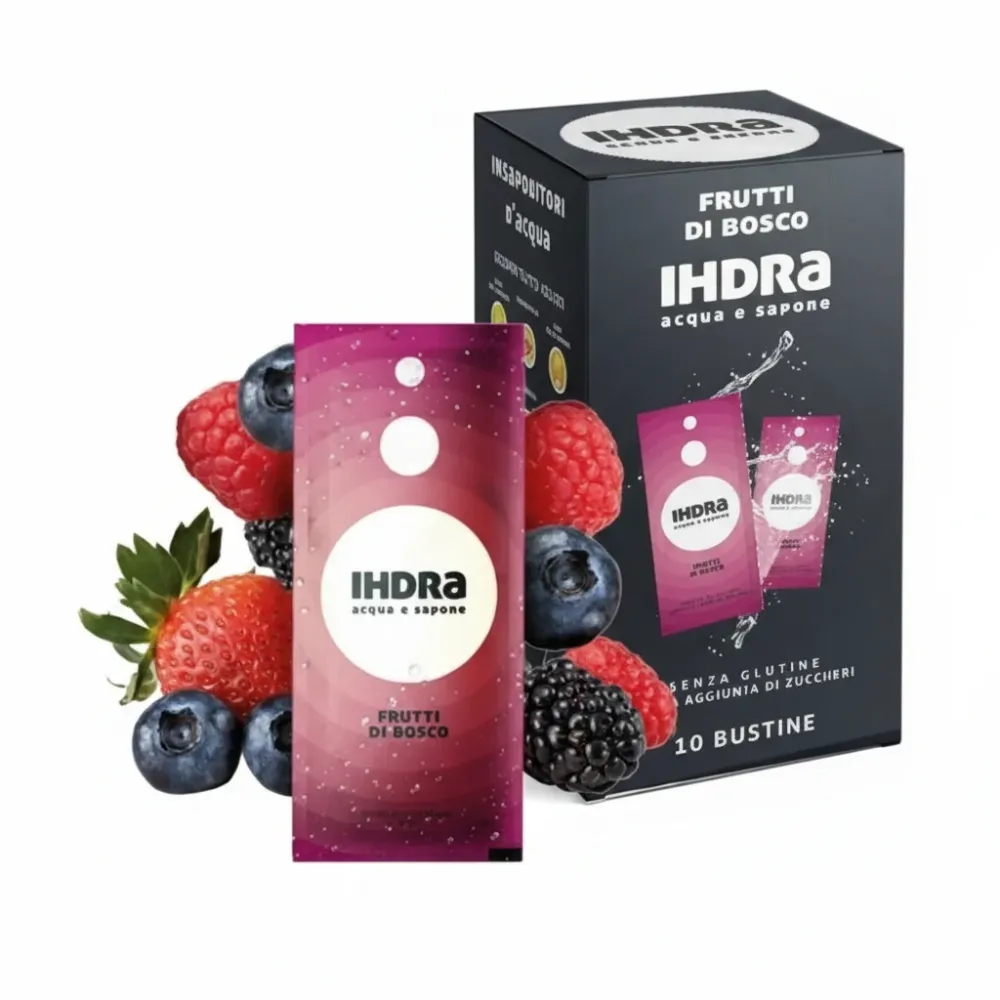 Ihdra Insaporitore Acqua Gusto Frutti Di Bosco Box Da 10 Bustine