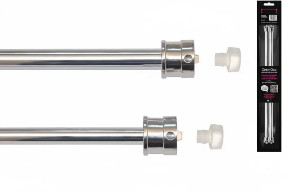 Coppia Astine Universali Brevettate Only One Cromo- - Cm.27-36 Blister - 10 Blister