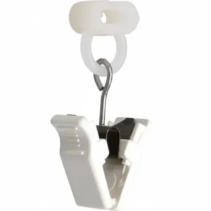 Scivolanti Per Tenda Con Pinzetta Nylon - 250 Pezzi