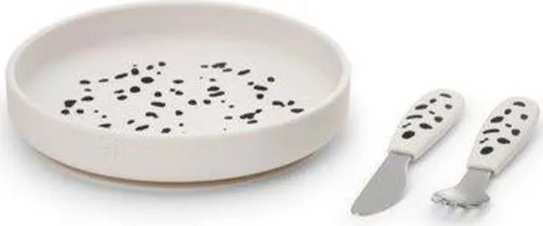 Set Piatti Silicone Elodie Details Dalmatian Dots
