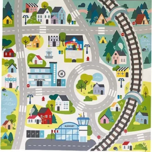 Tappeto Gioco - Vroom Vroom Friends - 65 x 65 cm Tikiri