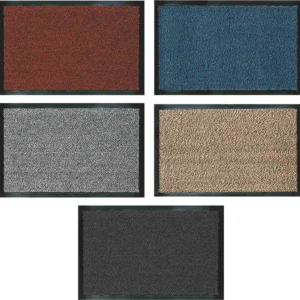 TAPPETO ASCIUGAPASSO 'NEVADA' cm. 60 x 90 - colori assortiti Velcoc