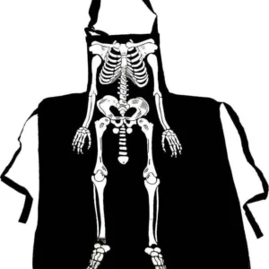 Grembiule Scheletro di Halloween Grembiule da Cucina Con Scheletro Sexy disegnato