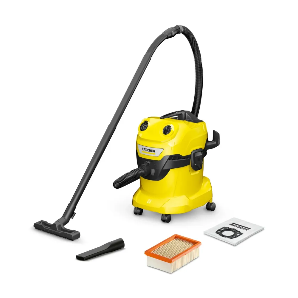 Aspirapolvere solidi e liquidi 1000W WD 4 V - Kärcher Supply