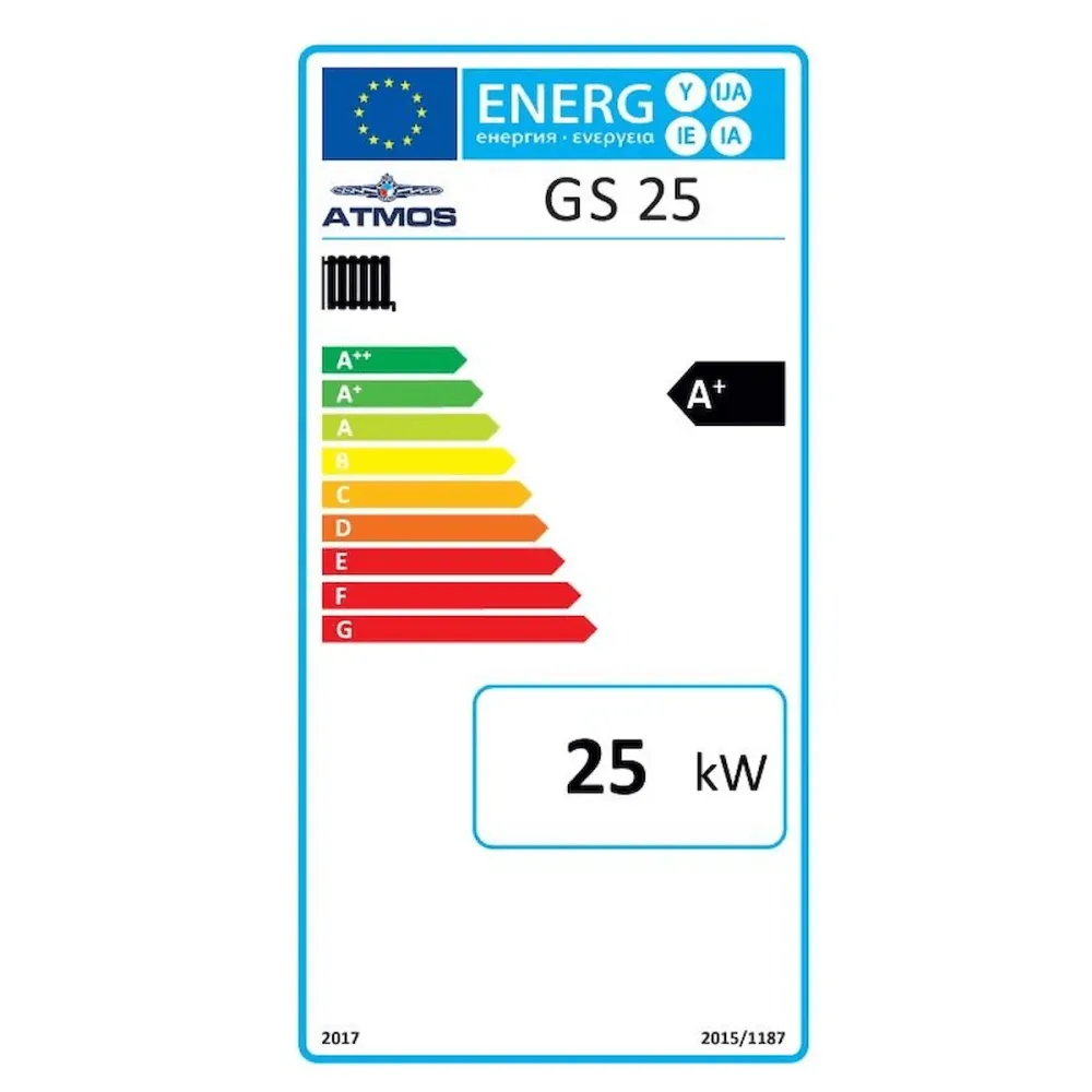 Caldaia gas di legna Atmos GS 25 25 kW