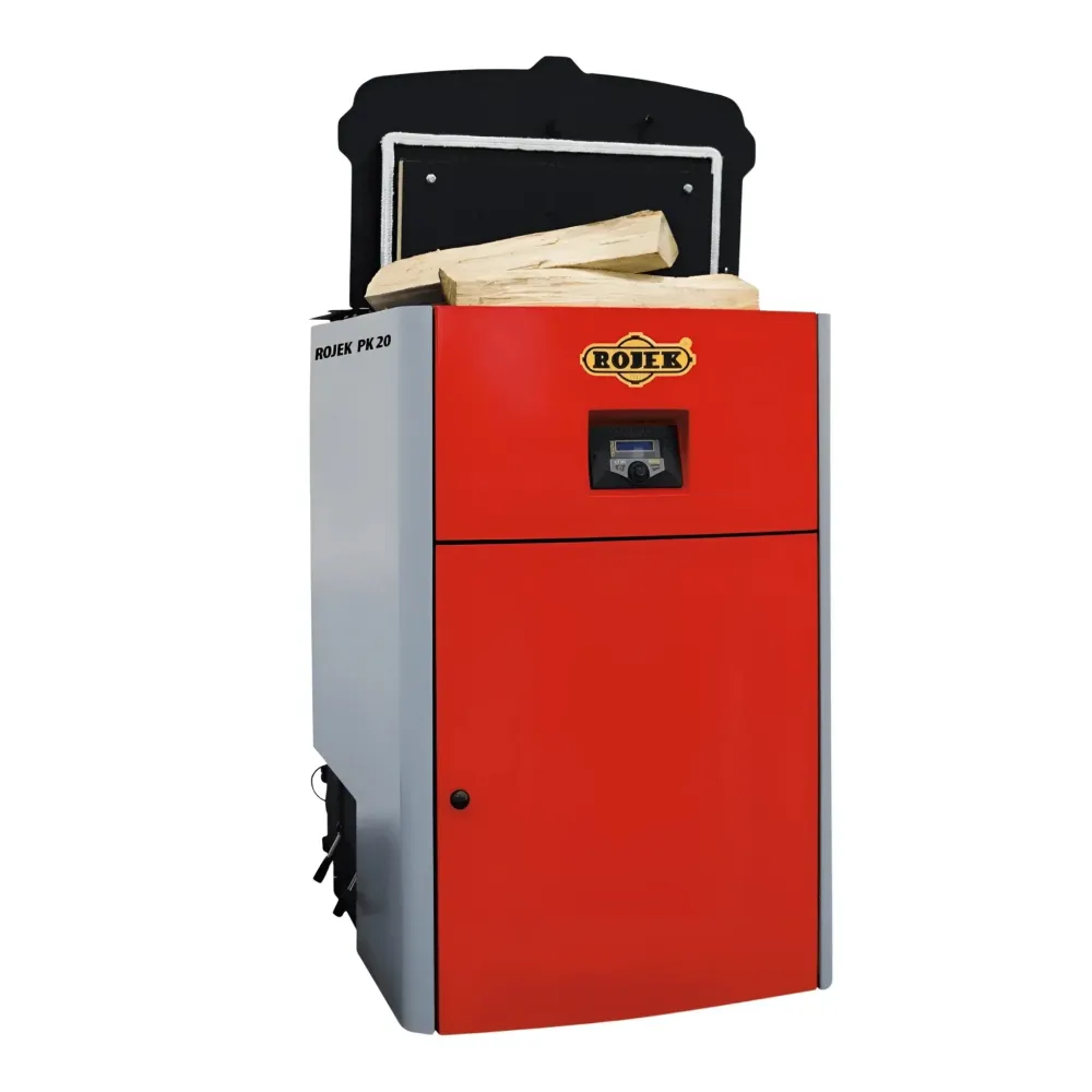 Caldaia gassificazione di legna ROJEK PK BIO 60 55 kW per tronchi