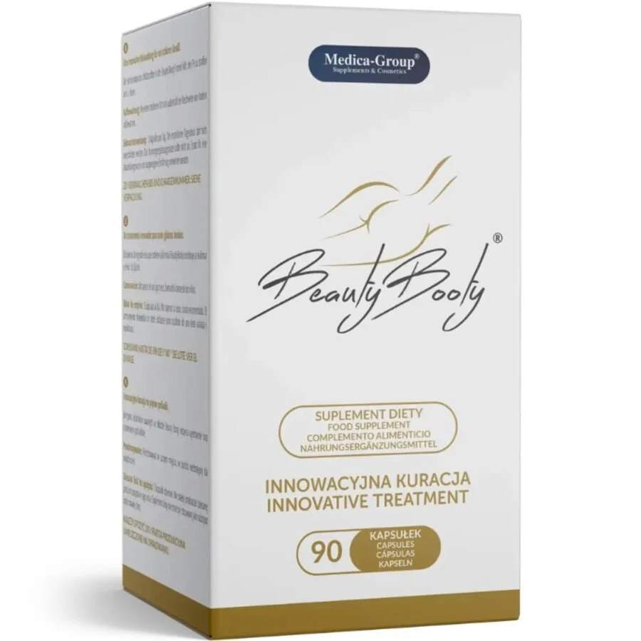 Capsule Rassodanti Glutei Beauty Booty Naturale e Innovativo
