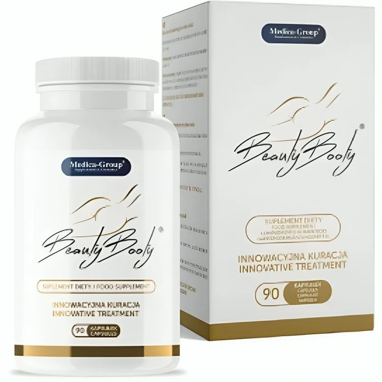 Capsule Rassodanti Glutei Beauty Booty Naturale e Innovativo