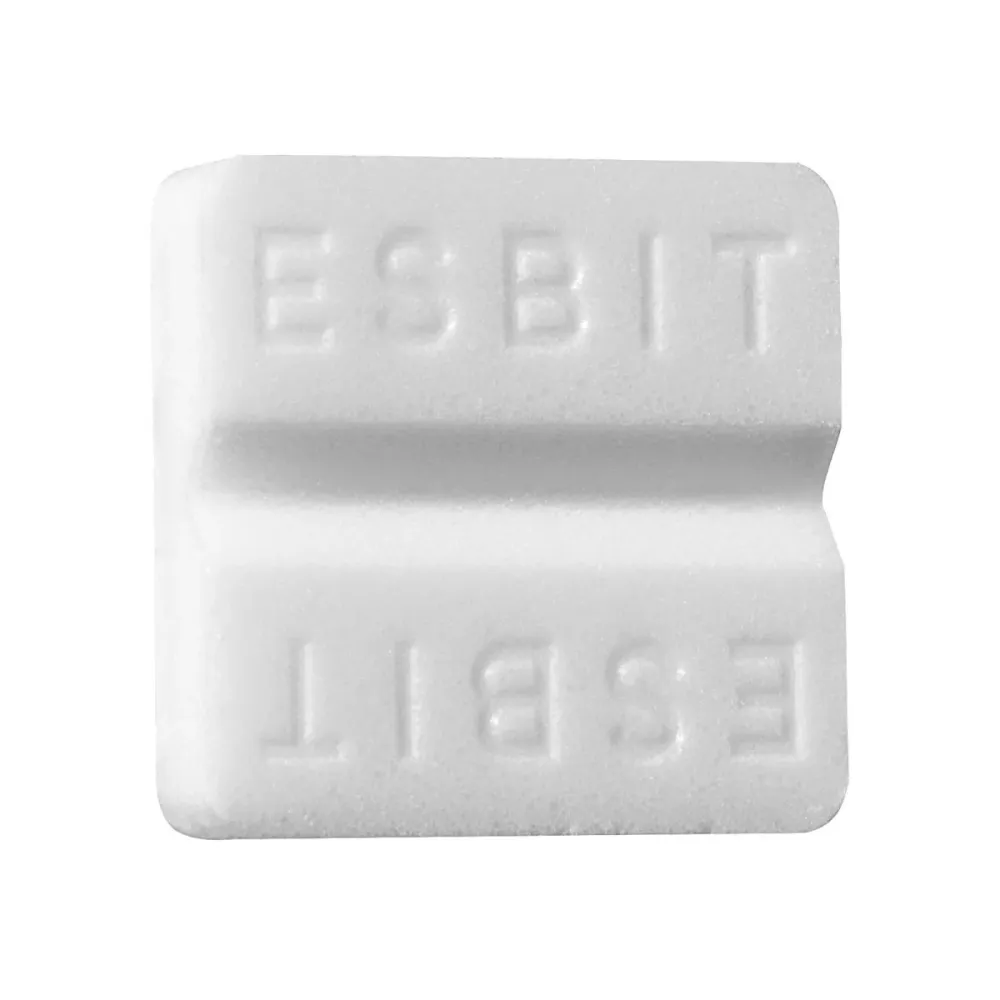 Esbit tablet combustibile solido 8 x 27g marchio di alta qualità per stufa o antipasto