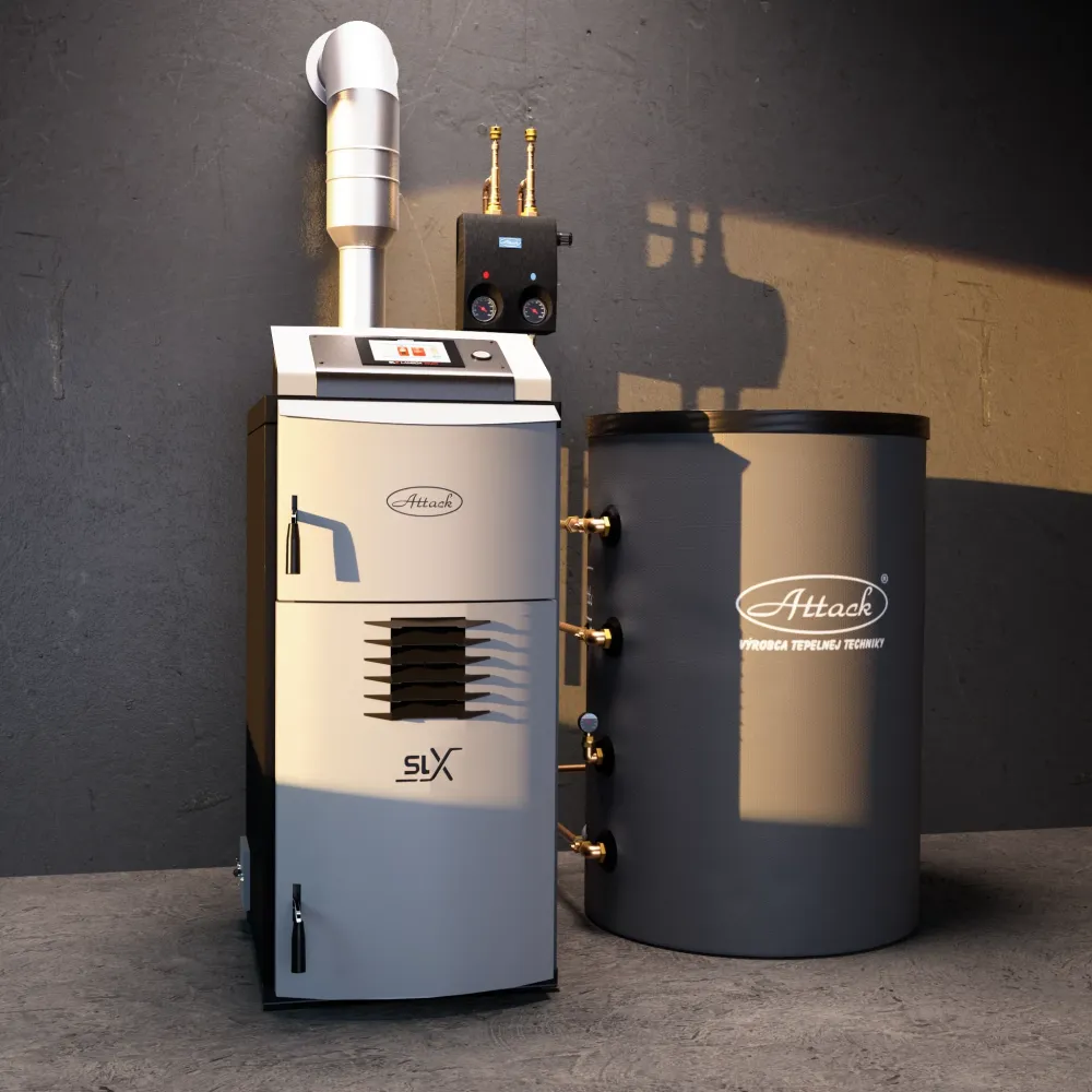 Gassificatore legna 50 kW ATTACK SLX 50 Profi