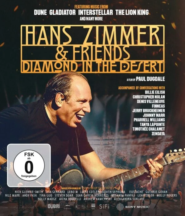 HANS ZIMMER Live - Diamond Desert Blu-ray video ATMOS