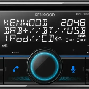 Kenwood DPX-7300DAB Sintolettore CD/USB con Digital radio DAB+, Bluetooth e assistente vocale Amazon Alexa